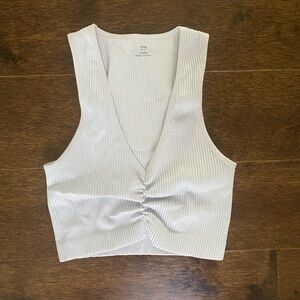 Aerie Scrunch Cropped Tank